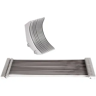 Block Klingen 4,8 Mm Für - Code 455.81 25X7X1 Cm Silberfarben Rostfrei - 1 Un.