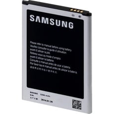 Bild - EB-BN750BB - Li-ion Batteri N7505 Galaxy Note 3 Neo 3100 mAh BULK (Galaxy Note 3 Neo), Mobilgerät Ersatzteile, Schwarz, Silber