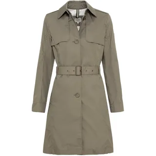 camel active Damen Trenchcoat aus einem Baumwollmix Khaki, womenswear-40