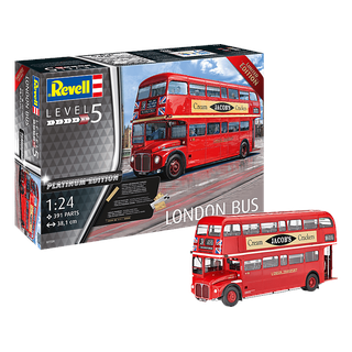 REVELL 07720 London Bus Modellbus, Rot