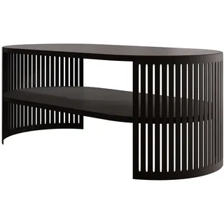 Mirjan24 Fikoli Schwarz Holzwerkstoff 50 x 40 x 100 cm