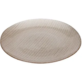 home&styling collection Dessertteller aus Glas karneol, 21 cm