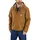 Sherpa Lined Textiljacke Hellbraun L