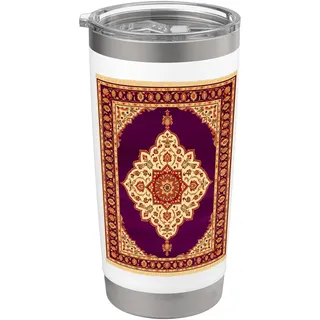 Persischer Teppich für Frau Mann Perserteppich Türkischer Teppich Doppelwandiger Edelstahl-Thermobecher