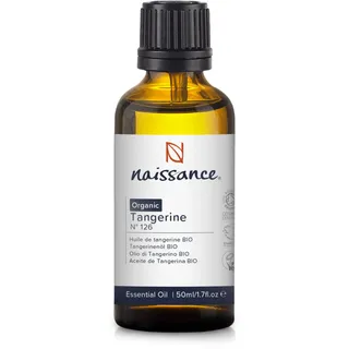Naissance Mandarinenöl (Tangerine) BIO (Nr. 126) - 50 ml - Naturreines Mandarine Ätherisches Öl - Ätherische Öle für Naturkosmetik, Aromatherapie, Duftlampe, Duftöl für Aroma Diffuser