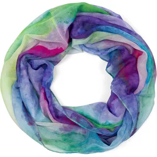 Stylebreaker "Loop Aquarell Farbverlauf", 1 Stk., violett, grün, blau),