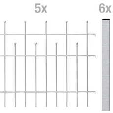 Bild von Alberts Zaun-Grundset Madrid,fvz,z.Aufschr.,Länge:10 m,Höhe:985 mm 507770