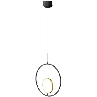 Aigostar 15w 2700k 1650 Lumens Led-pendelleuchte - Golden / Black - One Size