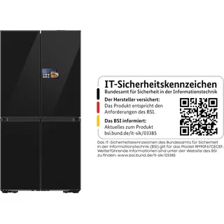 Samsung RM90F67CECEF Multi Door (654 l, 1853 mm hoch, Schwarz)