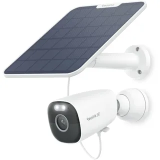 Reolink 4K Solar Überwachungskamera Aussen Akku mit 2,4&5GHz WiFi, WLAN Kamera Outdoor, 8MP Farbnachtsicht, Person/Auto/Tiererkennung, Keine Monatsgebühr, Standalone, Argus Eco Ultra+Solarpanel