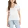V-Neck T-Shirt Weiß L