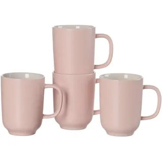 Ritzenhoff & Breker Kaffeebecher Jasper 0,285 l Rosa 4 St.
