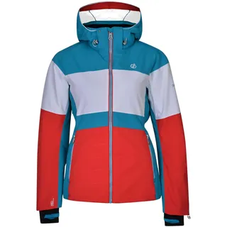 Regatta Dare 2b Avowal Damen Skijacke, wasserdicht, atmungsaktiv, isoliert, technische Ski- und Snowboardjacke, mit abnehmbarem Schneefang und Draht-Schirmmütze, wasserdicht