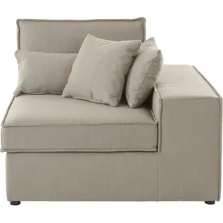 otto home Sofaelement »Florid« als Teil eines Modulsofas,, fester Sitzkomfort, auch in Cord, grau