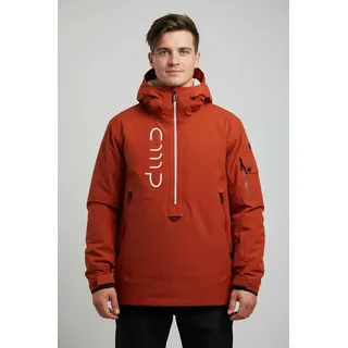 Winterjacke CMP, Herren, Gr. S, rust, Web, Obermaterial: 100% Polyester. Futter: 100% Polyester. Wattierung: 100% Polyester, kontrastfarbene Details, unifarben, bequem Po-bedeckend, Windstopperbündchen, Jacken Winterjacke, zum Überziehen, mit vielen praktischen Details