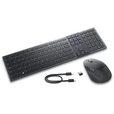 Bild von KM900 Premier Collaboration Keyboard and Mouse Combo, graphit, USB/Bluetooth, DE (580-BBCX / KM900-GR-GER)