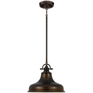 Elstead Lighting Hängeleuchte Bronzefarben - 37.7 cm,