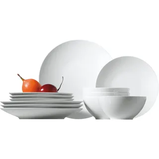 Thomas Loft by Rosenthal Weiss Set 12-teilig/Teller 22, Weiß