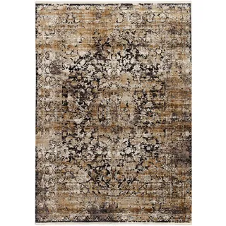 OCI DIE TEPPICHMARKE »IMPRESSION SODA« rechteckig 8 mm Höhe Vintage, feine Fransen, leichter Glanz durch Viskose, Wohnzimmer,