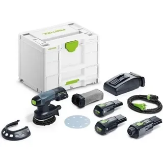 Festool Akku-Exzenterschleifer ETSC 125 3,0 I-Set