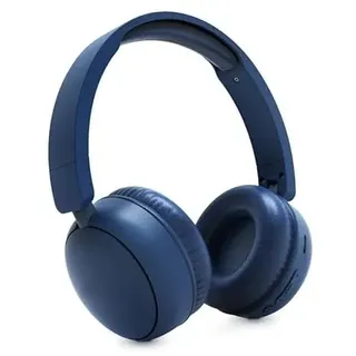 Tragbares FM-Radio mit Kopfhörern, Blau, digitaler Tuner, AUX-Eingang, ideal zum Musikhören und Nachrichten überall.