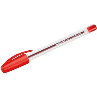Pelikan Kugelschreiber Stick K86s super soft, Rot, ergonomischer Kuli mit supersofter Tinte, 50 Stück, 601474