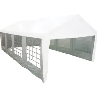 Seitenteile weiß zu Event Pavillon 6x12 Meter, Bezug aus Polyethylen, 140g/m2 in weiß, 4 Stück