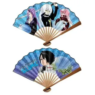 SAKAMI - Meine Wiedergeburt als Schleim in einer anderen Welt - That Time I Got Reincarnated as a Slime - Rimuru, Milim, Shion - Japanese Style - Bambus Fächer, Fan