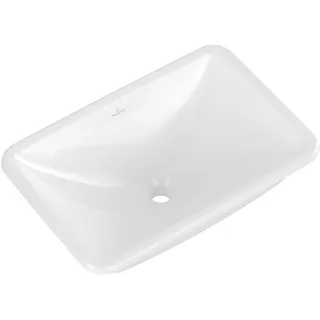 Villeroy & Boch V&B V&B Unterbauwaschbecken Loop& Friends o. Hahnloch, o. ÜL, 54x34cm, weiß C-plus