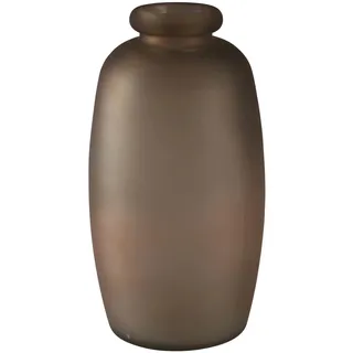 AM Design Bodenvase, mundgelasen, Höhe 35 cm, braun