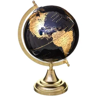 FEERIC CHRISTMAS - Globus schwarz gold H. 33 cm