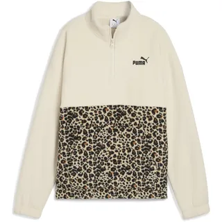 Puma ESS Graphic Animal Relaxed Half-Zip Crew
