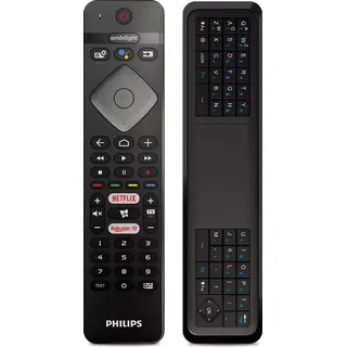 Philips Original Philips TV Fernbedienung mit Tastatur & Sprachfunktion - YKF463-001 - Schwarz