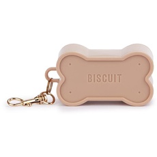 Balvi Hundekotbeutelspender Biscuit Farbe Braun Bei allen Hundespaziergängen unentbehrlich In Keksfor