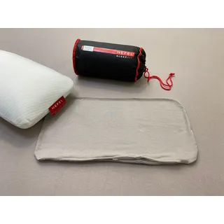 Hefel Kissenbezug »Bezug für Reisekissen "Cool", Baumwoll-Jersey«, grau