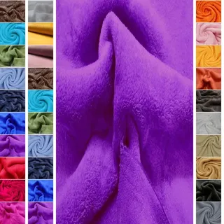 StoffBook Violett Fleecestoff Fleece Polarfleece für Bekleidung und Decken | Weich, hochwertig und vielseitig, Stoff für Bekleidung, Decken und Näharbeiten, Microfleece und Wellness-Fleece