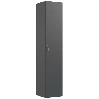 WIMEX Kleiderschrank Multiraumkonzept 30 x 185 x 54 cm Grau