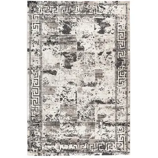 OBSESSION Webteppich my Opal Grau/Schwarz ca. 200x290cm