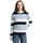 Knit Structured Striped Pullover Blau S