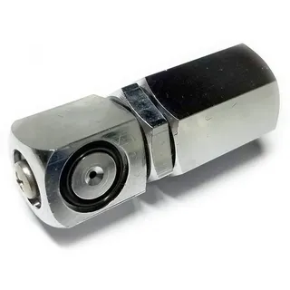 Metalsub Oxy 21.7x14 F To Int Swivel Tankadapter - Silver - One Size