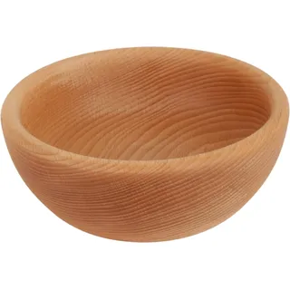 Woodcarver, Kleine Holzschüssel 12 cm aus Buchenholz – Runde Servierschale für Snacks, Nüsse, Süßigkeiten – Natürliche Schale rustikal geölt – Handgefertigt aus nachhaltigem Holz