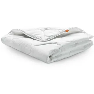 sleepling Bettdecke 135x200 cm, Sommerdecke, Sommerbettdecke leicht 135 x 200, Made in EU, Oeko-Tex 100, Waschbar 60 Grad, 100% feine Mikrofaser, Basic 100