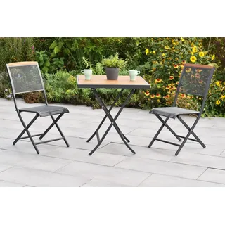 Merxx Patmos Set 3tlg., 2 Klappsessel, 1 Klapptisch