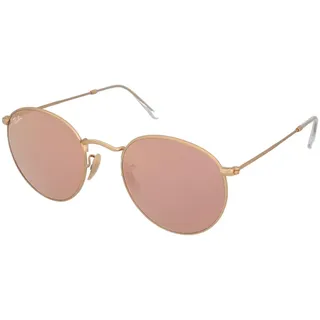 Ray Ban RB3447 Herren-Sonnenbrille mit Vollrand, Metall - Gold