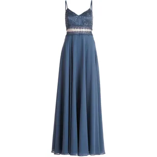 Vera Mont Abendkleid »Abendkleid mit Spitze«, blau