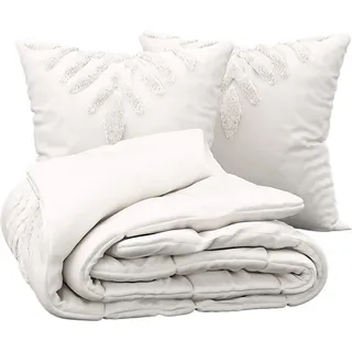 Bettwäsche-Set Inuit im Boho-Stil - Beige