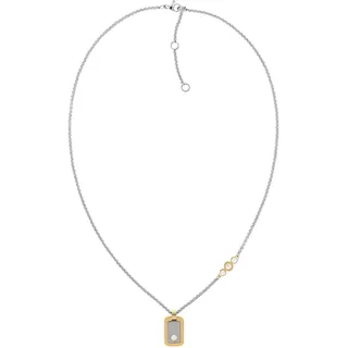 Tommy Hilfiger Jewelry Halskette für Damen aus Edelstahl mit Kristallen - 2780541