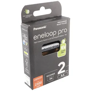 eneloop pro AA-Mignon 2500mAh 2er| Preis nach Code NIKOLAUS