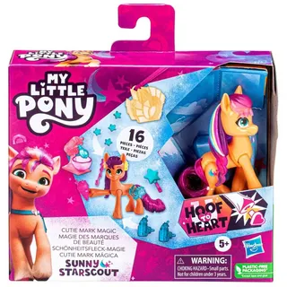 Hasbro My Little Pony Schönheitsfleck-Magie Sunny Starscout 7,5 cm