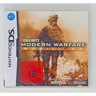 Nintendo DS Infinity Call of Duty Modern Warfare 2 Ego Shooter Wi-Fi 2-6 Player